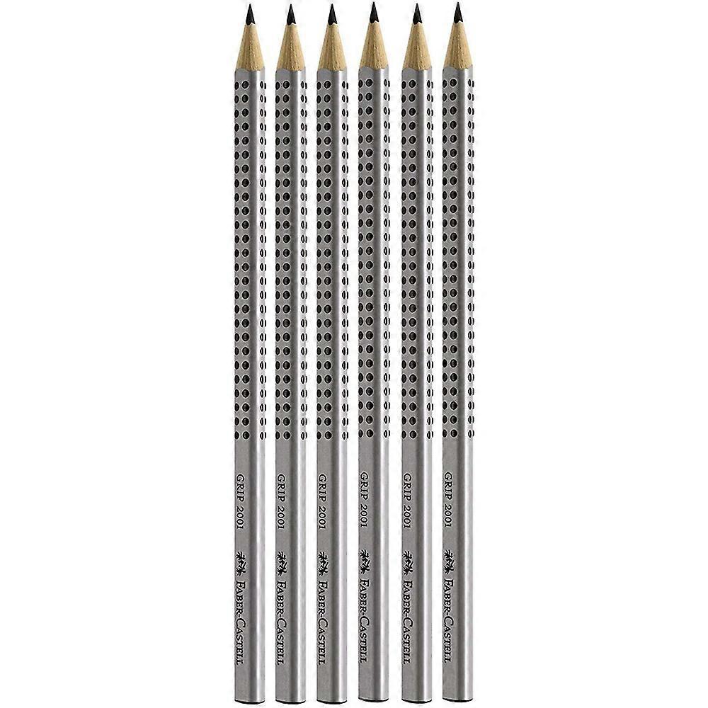 Triangular graphite pencil for drawing and sketching