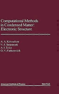 Méthodes de calcul de la matière condensée : structure électronique