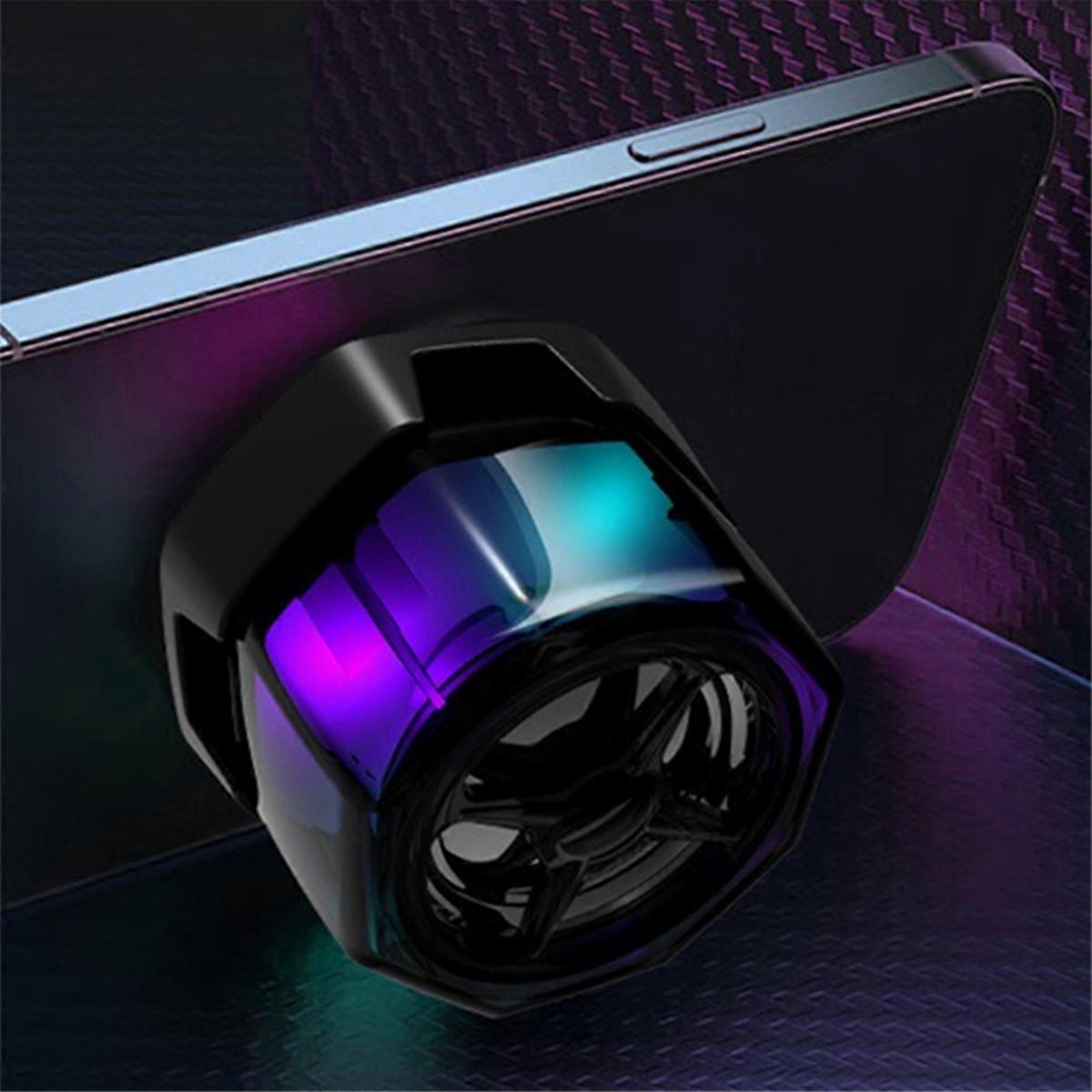 Magnetic Bluetooth-Compatible Speaker RGB Light Bluetooth-Compatible 5.3 Small Wireless Speaker Min