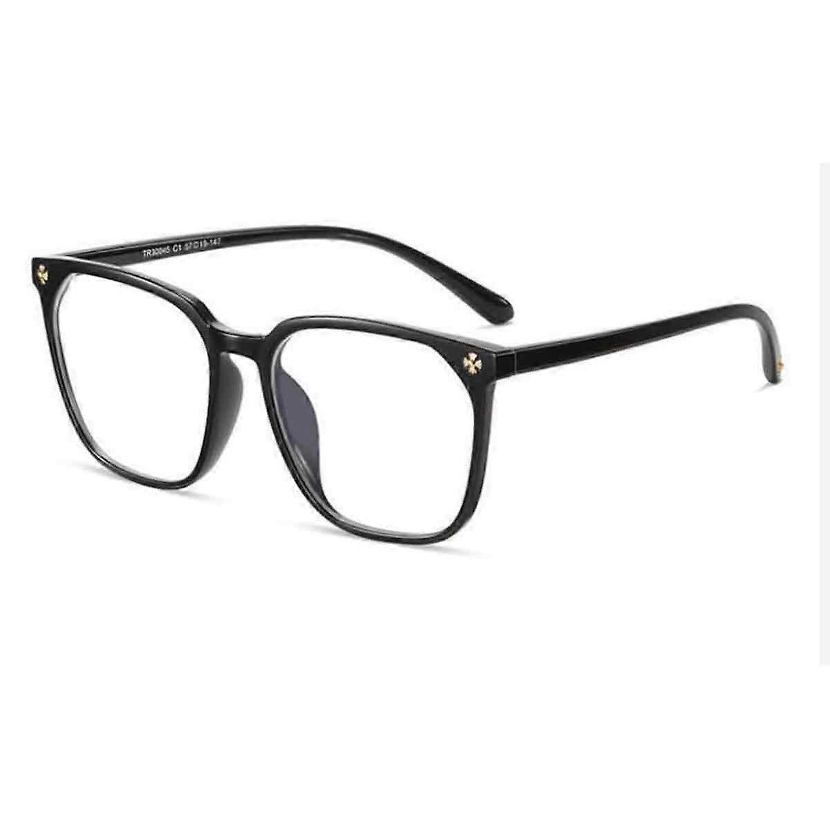 Blue Light Blocking Glasses, Square Eyeglasses for Computer and Gaming