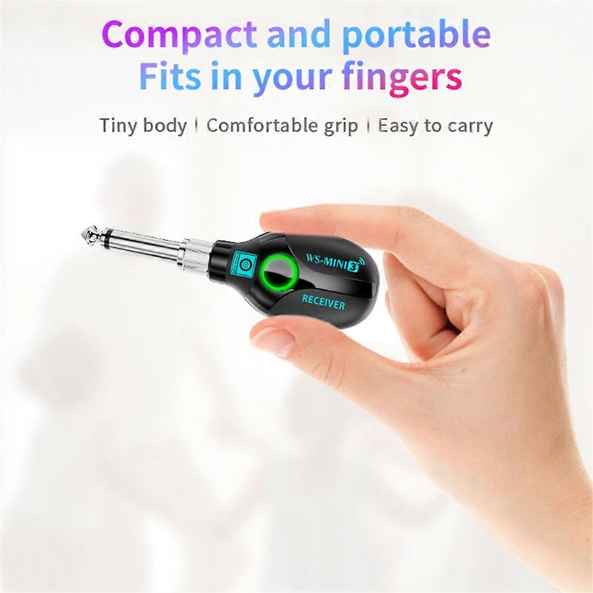 General 2.4G Guitar Wireless Transceiver System Low Latency Transmission Guitar Wireless Transceive