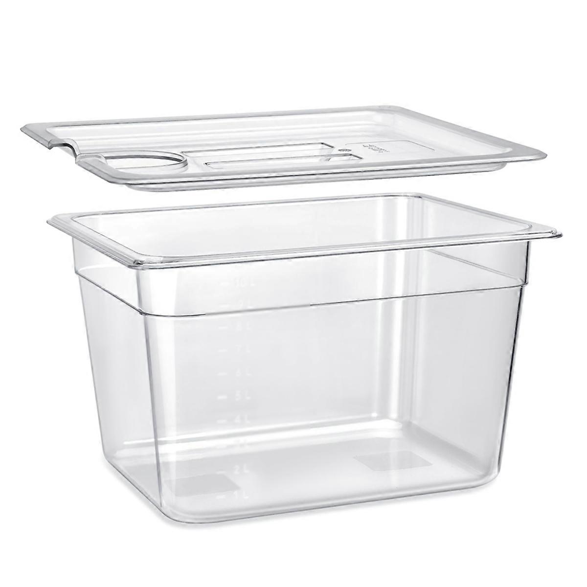 Slow Cooker Containere Slow Cooker Badekar Kasser Perforerede Slow Cooker Vakuumsæt Køkkenredskaber 6L