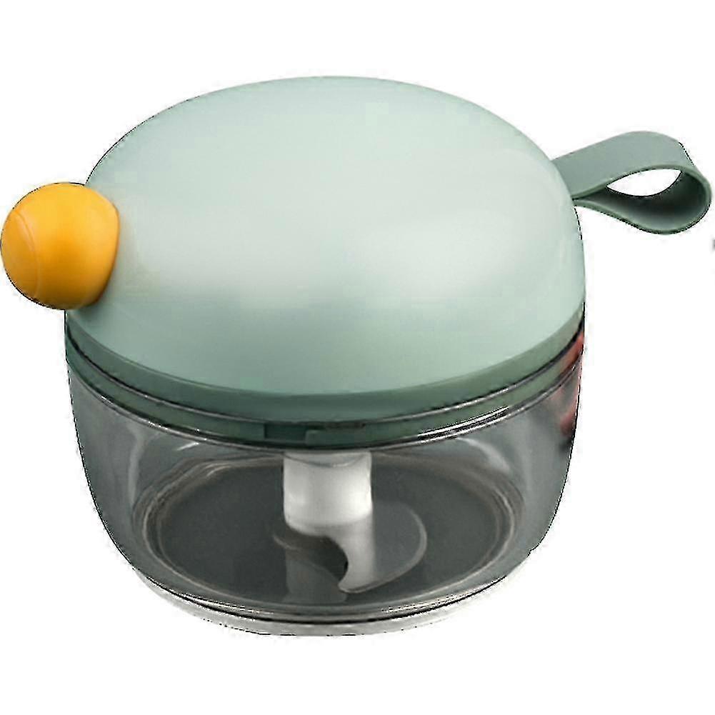 手動ガーリックプロセッサミニフードチョッパーミキサーシュレッダーキッチンフードチョッパーミンサー