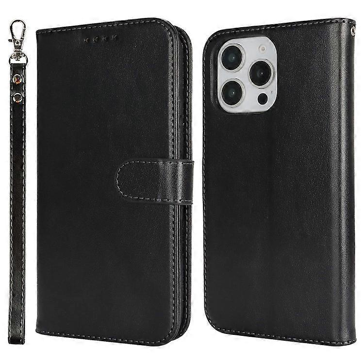 Compatible For iPhone 16 Pro Max Case R61 Texture Wallet Leather Flip Phone Cover