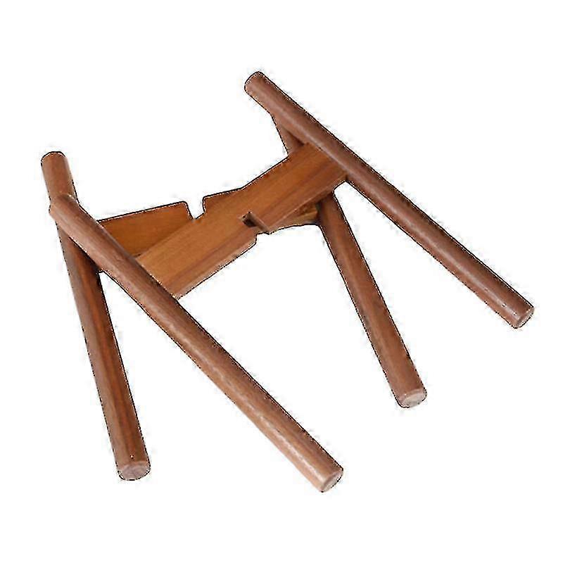 1pcs Porte-pot en bois croisé f74