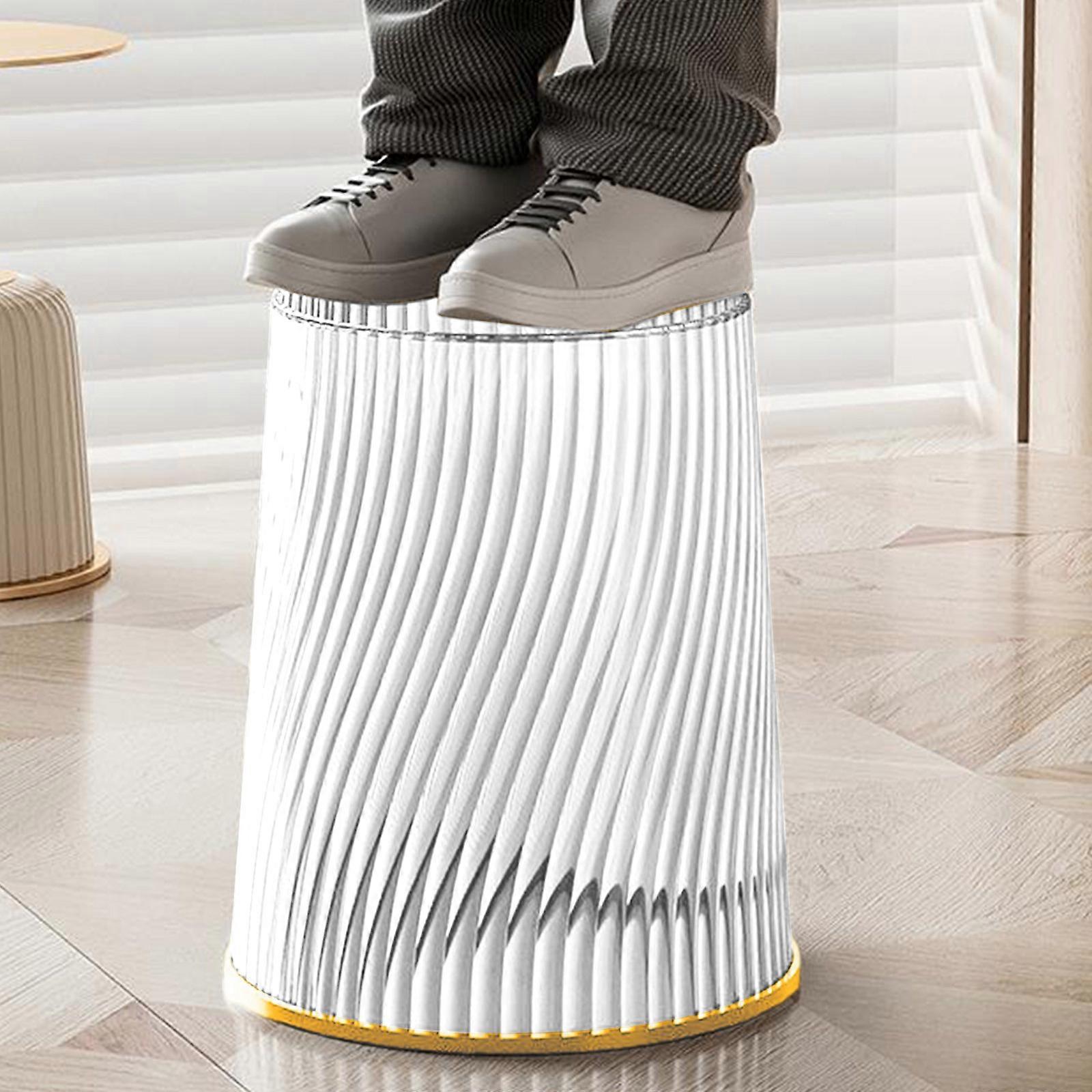 Vertical Light Translucent Large Capacity Trash Can Style Trash Can 12L