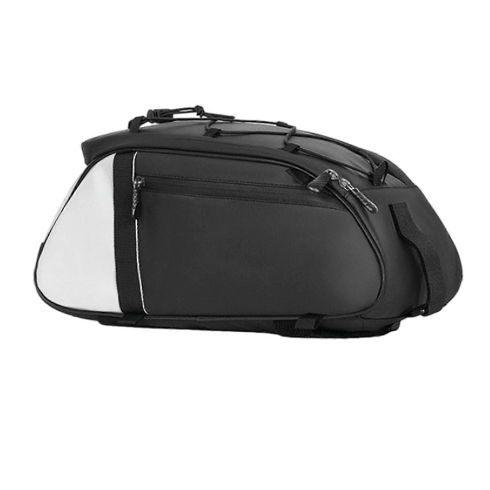 Fahrräder Gepäckträgertasche Fahrräder Gepäckträgertasche Große Packtaschen für Fahrräder Gepäckträgertasche Fahrräder Hecktasche Kofferraumtasche grau reflektierend grau