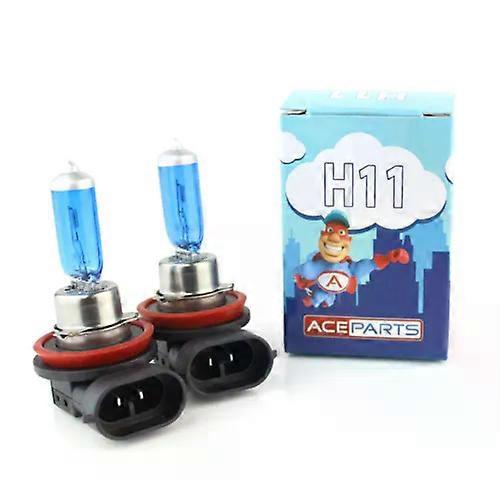 Fits BMW 3 Series E92 H11 55w ICE Blue Xenon HID Front Fog Light Bulbs Pair