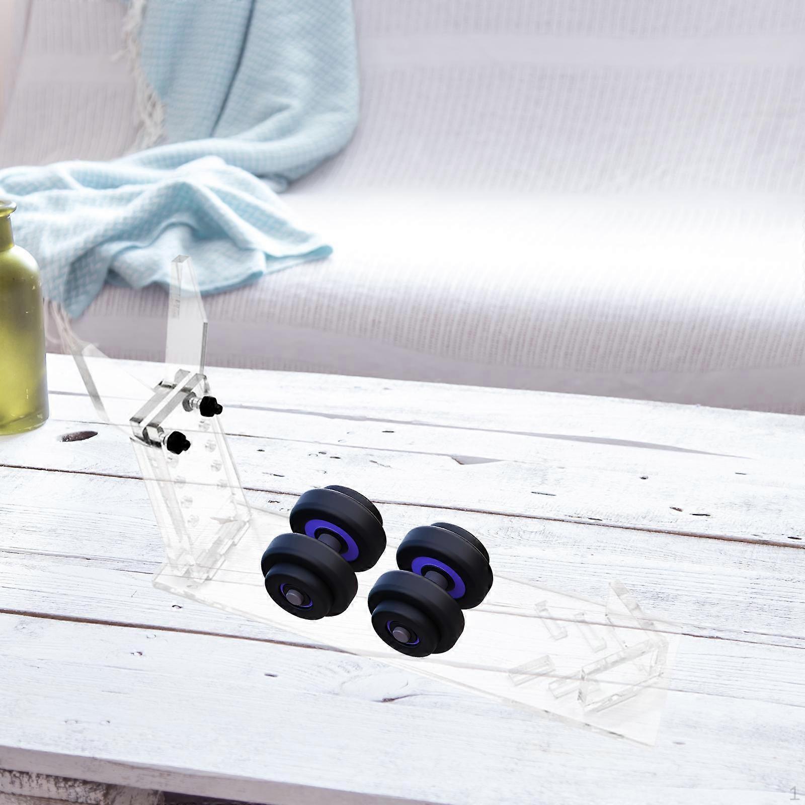 Acrylic Toy Display Rack Bracket Adjustable Gun Model for Bedroom Tabletop