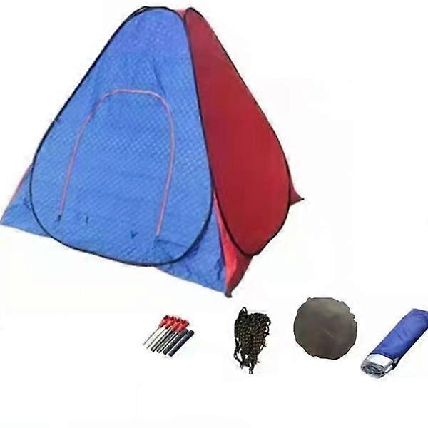 WTEMPO Ice Fishing Tent Outdoor Folding Winter Thickening Quilted Rainproof Cloth Winter Fishing Quick-opening Folding Tent