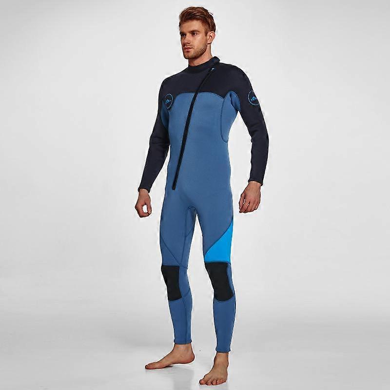 Shark Bat's New 3MM Men's Diving Suit+warm Wet Suit Diving Surfing Suit Swimsuit Surfing Suit Jellyfish Suit