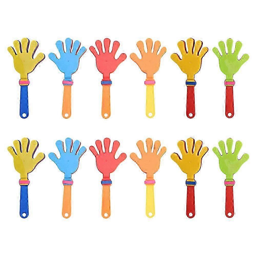 25Pcs Party Hand Clappers Noise Makers Toys Hand Clappers Cheering Props Hand Clappers-Good