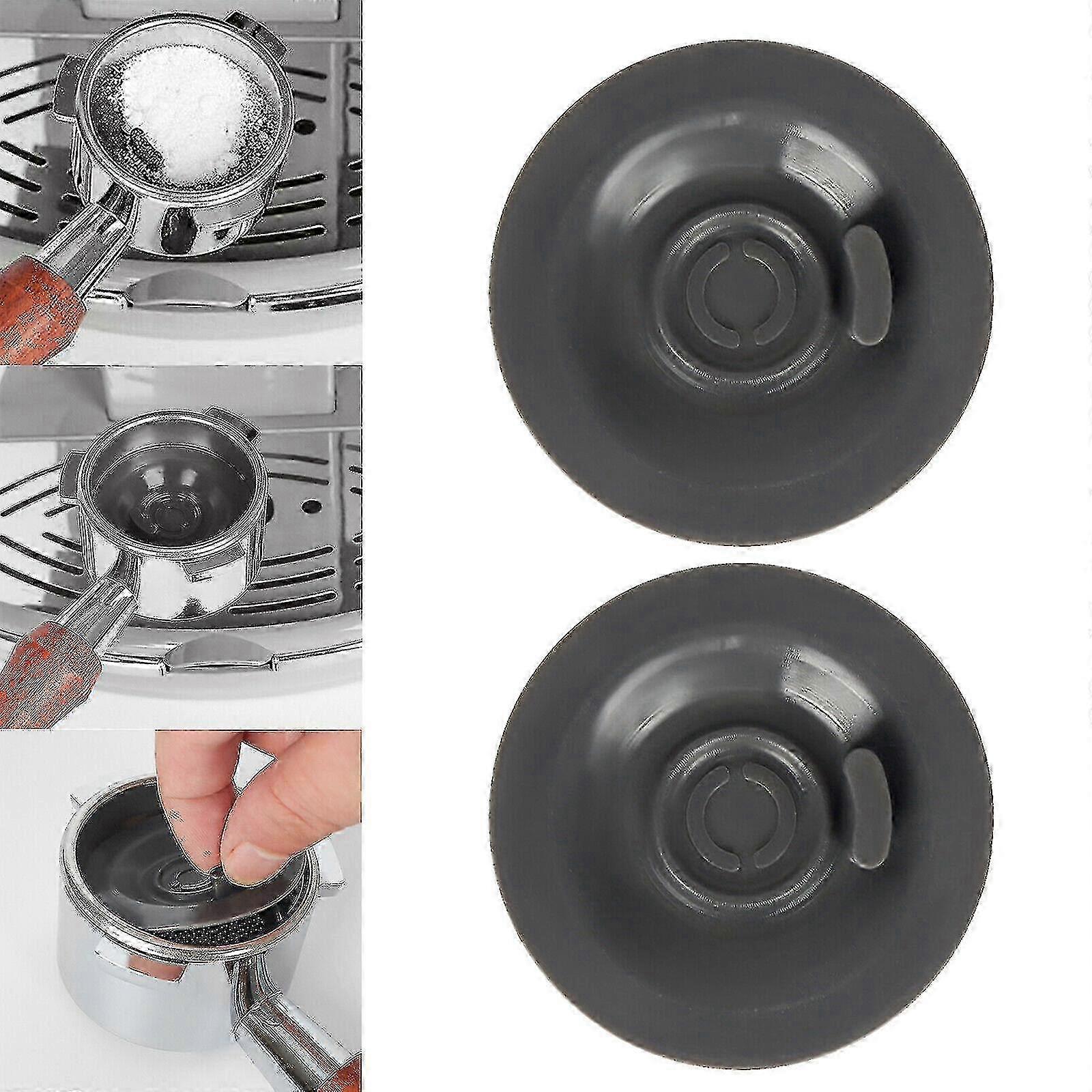 2er-Pack Reinigungsscheiben für Sage Barista Espressomaschine Bes875 (54mm)