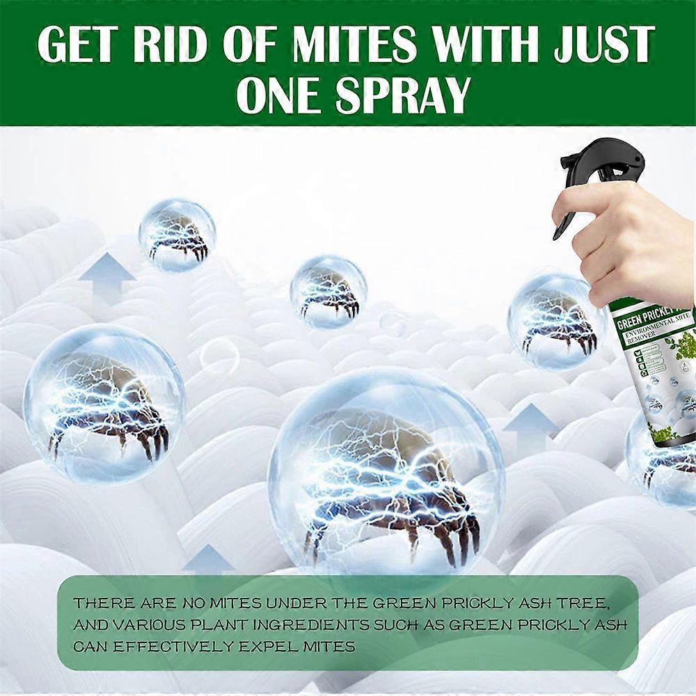 1/2/3Pcs Bed Bug Dust Mite Killer Natural Spray Treatment For ...