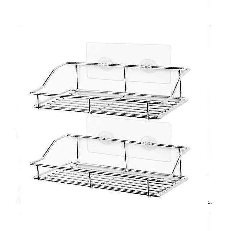 Bathroom organizer - no drilling2 pieces)