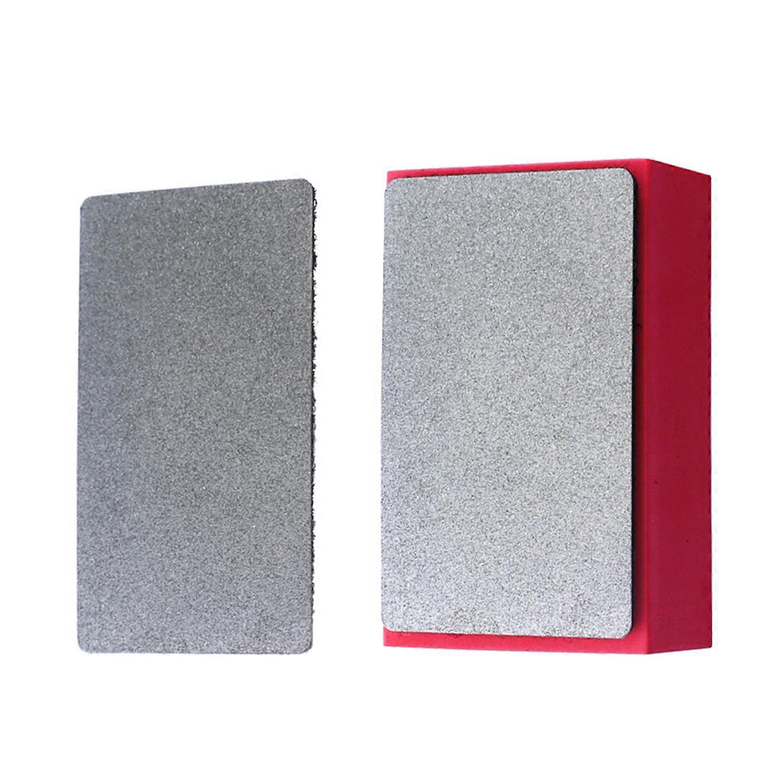 Convenient Diamond Hand Wipe Polishing Pad 120# Abrasive Pad for Metal Glass Tiles Deburring Polishing Remove for Sharp