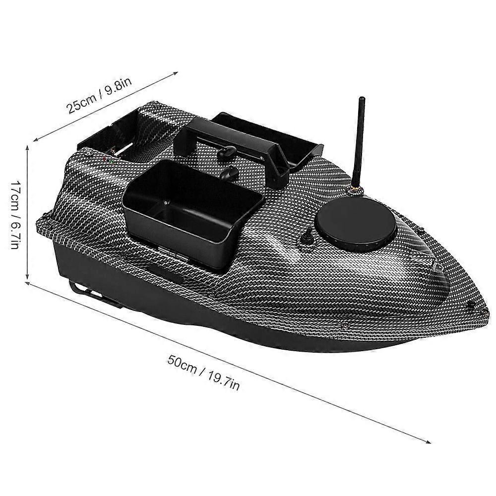 GPS-Angelfutterboot mit 3 Köderbehältern Kabelloses Futterboot mit automatischer Rückholfunktion