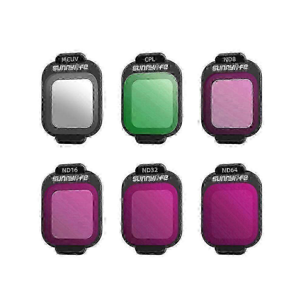 Lens Filters Set for FLIP Light Reduction Vlog Aerial Camera Accessories Camera Filters Gimbal Protector Set C