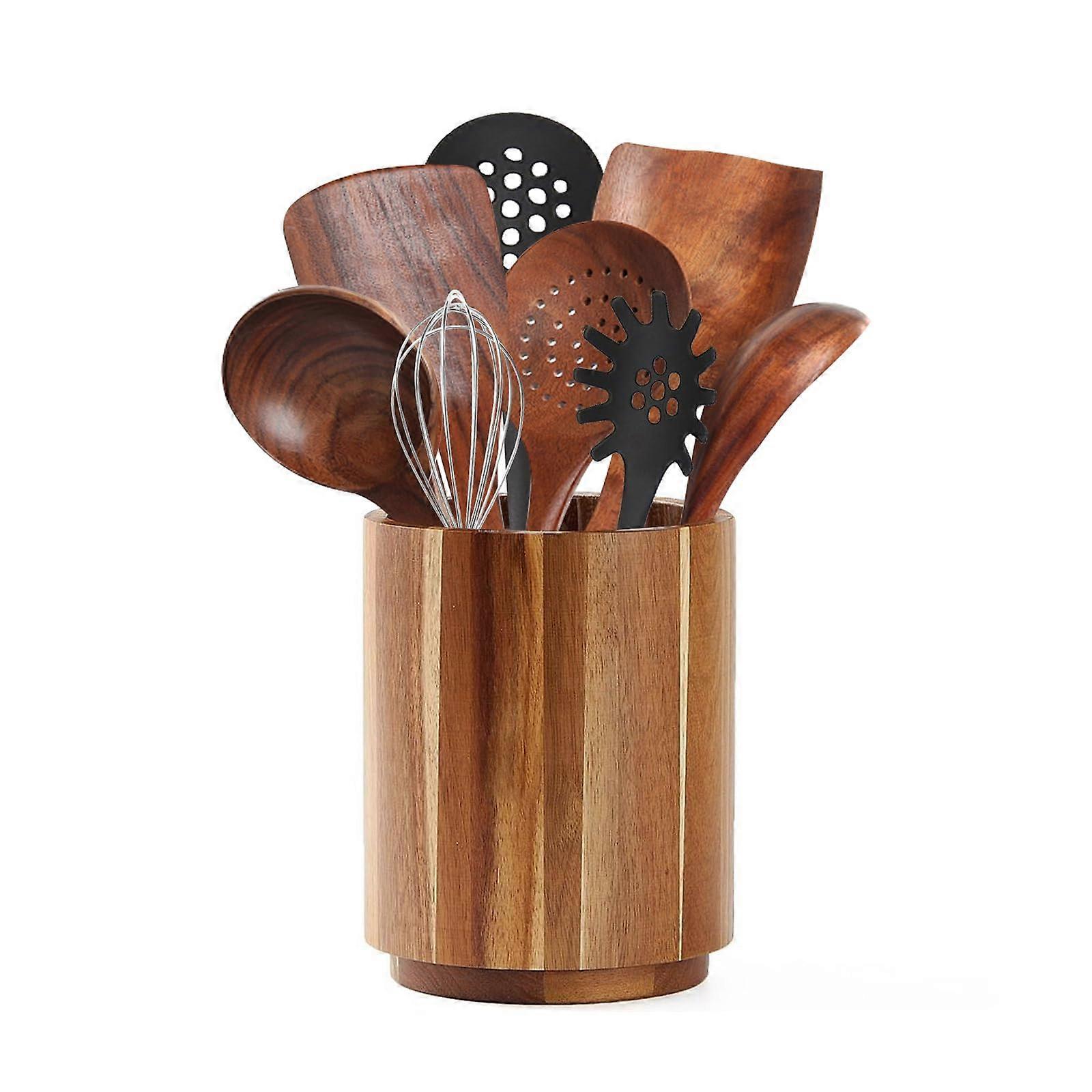Large Utensil Holder for Kitchen Counter with 7.3" Size