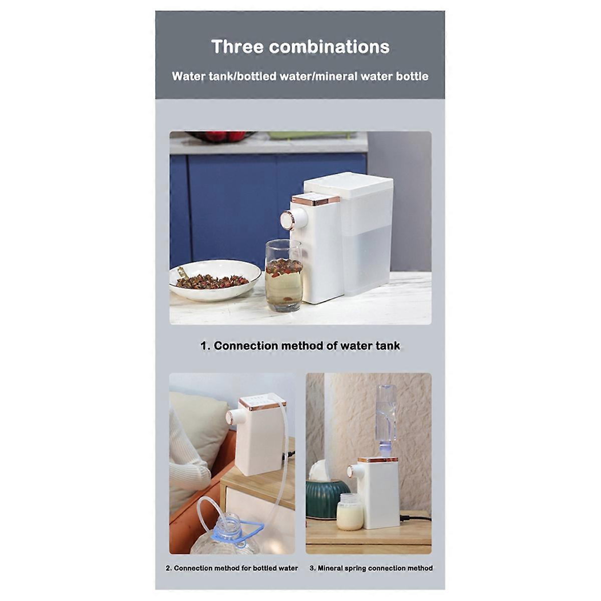 Instant Hot Water Dispenser Small Desktop Direct Drinking Machine Desktop Fast Hot Water Dispenser