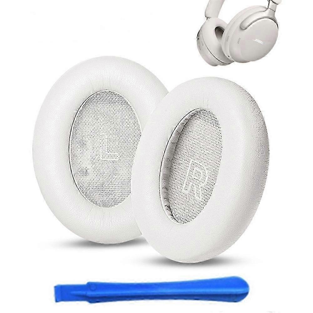 For Bose QuietComfort Ultra Replacement Ear Pads with Installation Tool - Grey