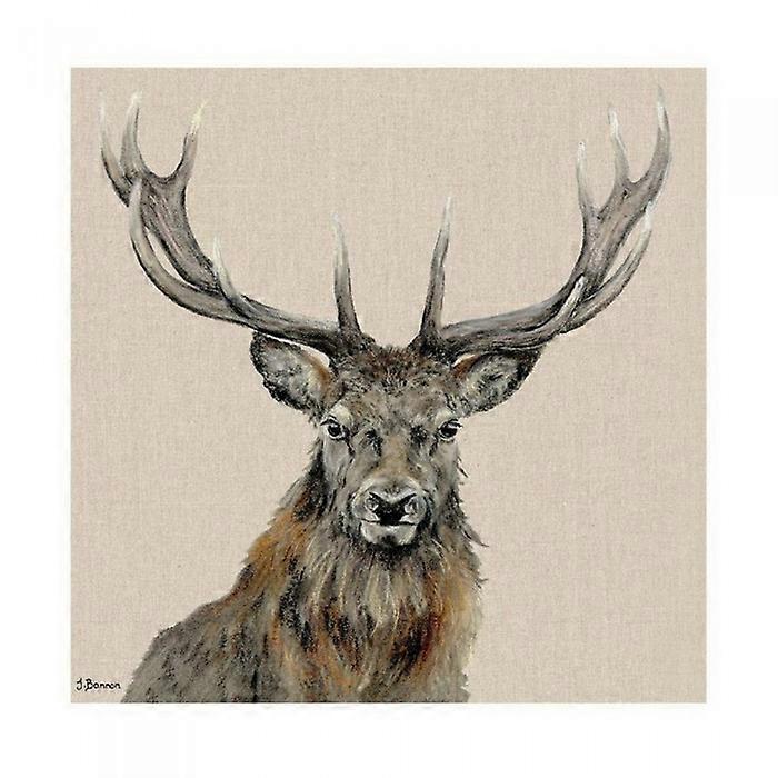 Jane Bannon Percival Stag Paper Print
