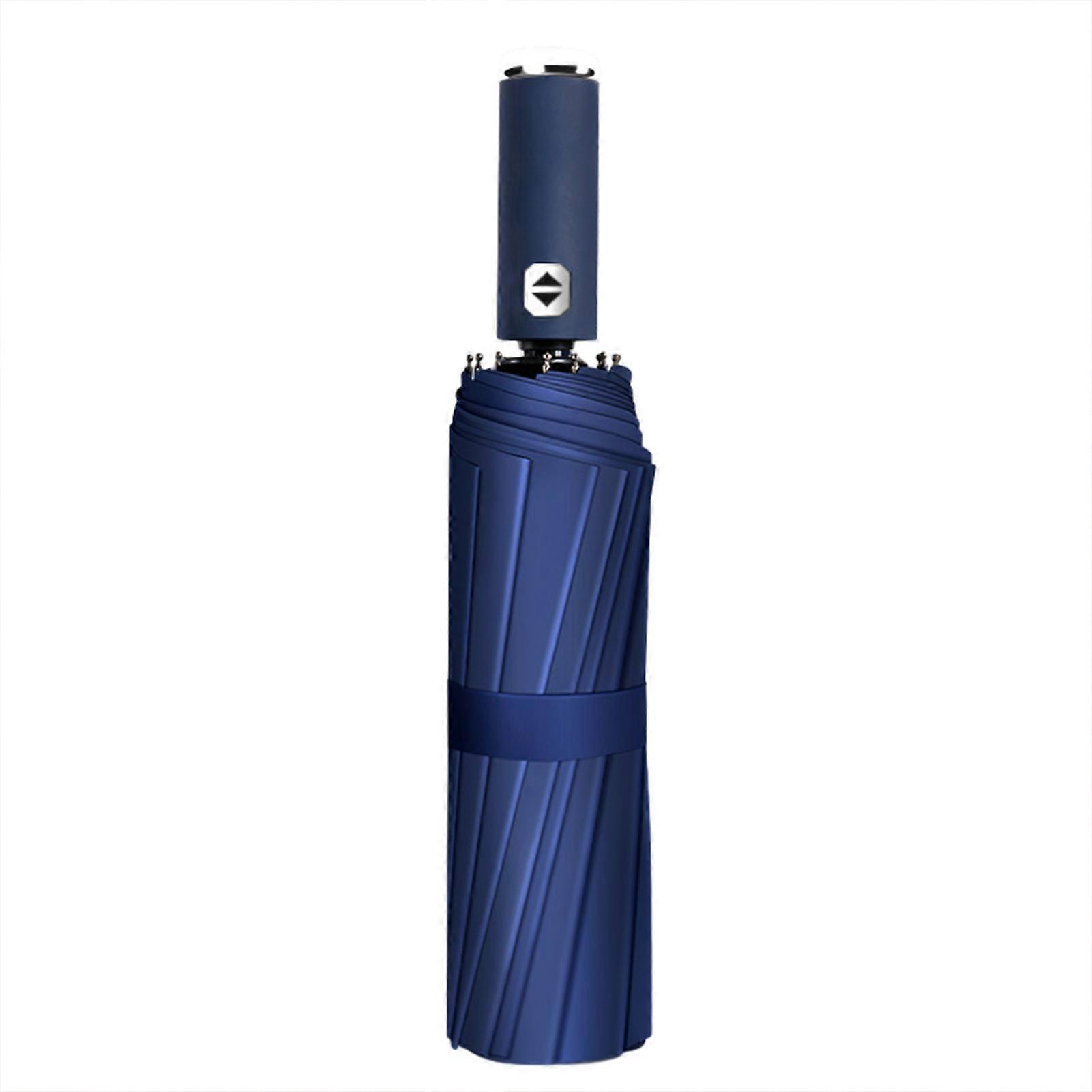 Foldable Automatic Umbrellas with Flashlight Wear Resistant UV Protection Umbrellas for Women Girls