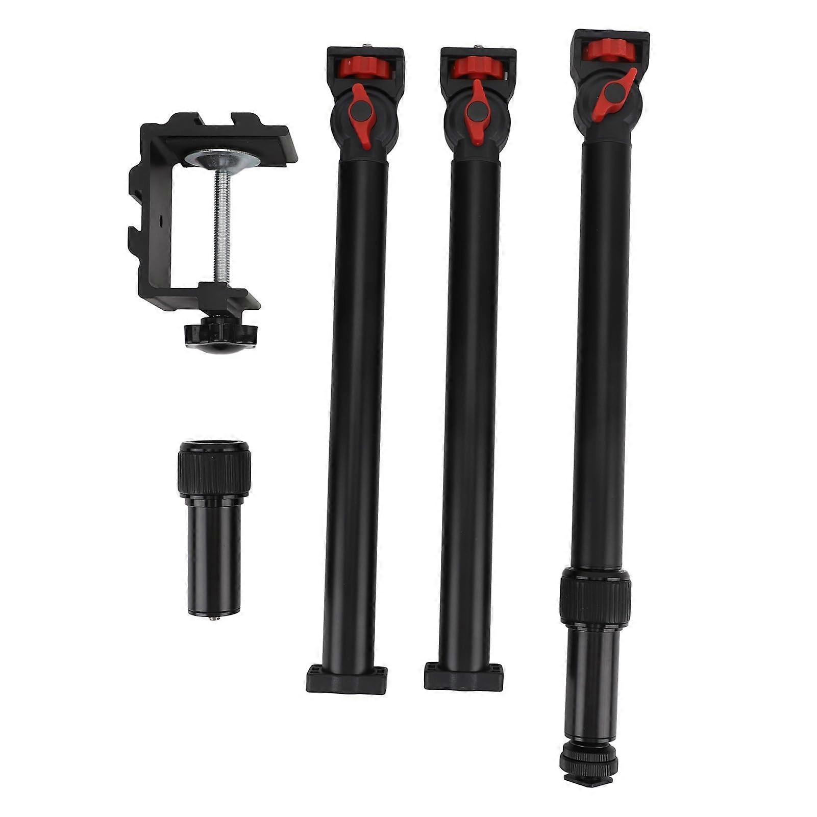 Camera Arm Clamp Mount Bracket Adjustable Articulating Arm For Video And Live Streaming 1/4-20 Mount