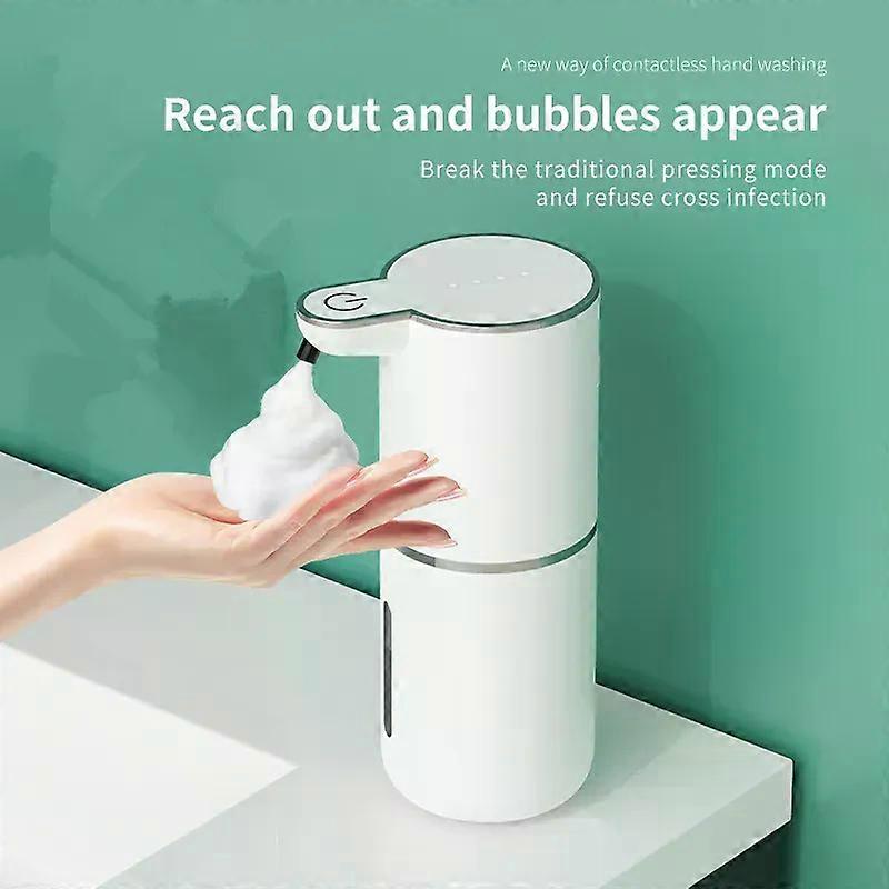 Automatic Soap Dispenser Touchless Foaming Soap Dispenser USB Rechargeable Electric 4 Level Adjustable Foam Soap Dispenser