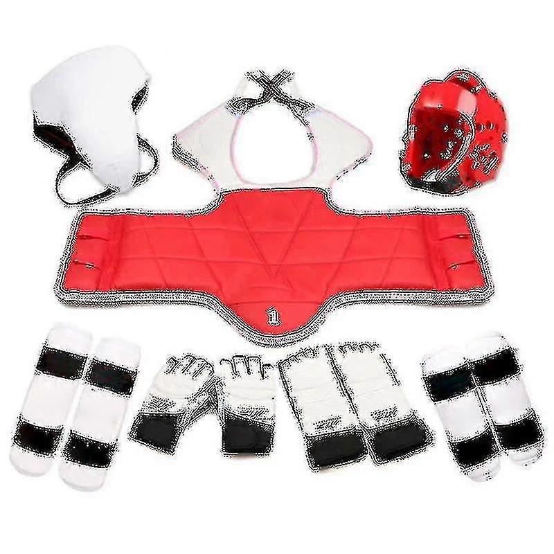 Taekwondo Fünfteiliges Set Taekwondo Schutzrüstung Kickboxen Boxhandschuh Taekwondo Ausrüstung Protektor-3 Kb