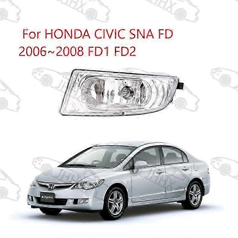 Kompatibel Civic Siming 2006 2007 2008 Nebelscheinwerfer Frontstoßstange Leuchte Front Anti-Fog Light Bar Light