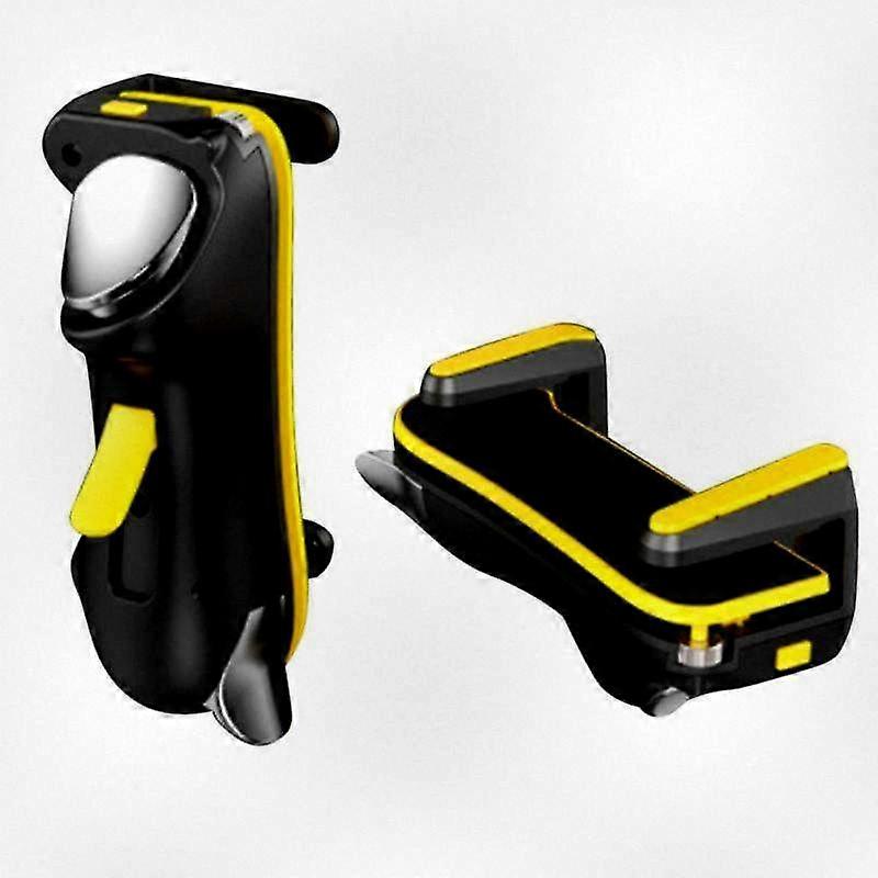 Six Finger Gaming Trigger for PUBG Controller L1 R1 Alloy Buttons Compatible with Android Gamepad