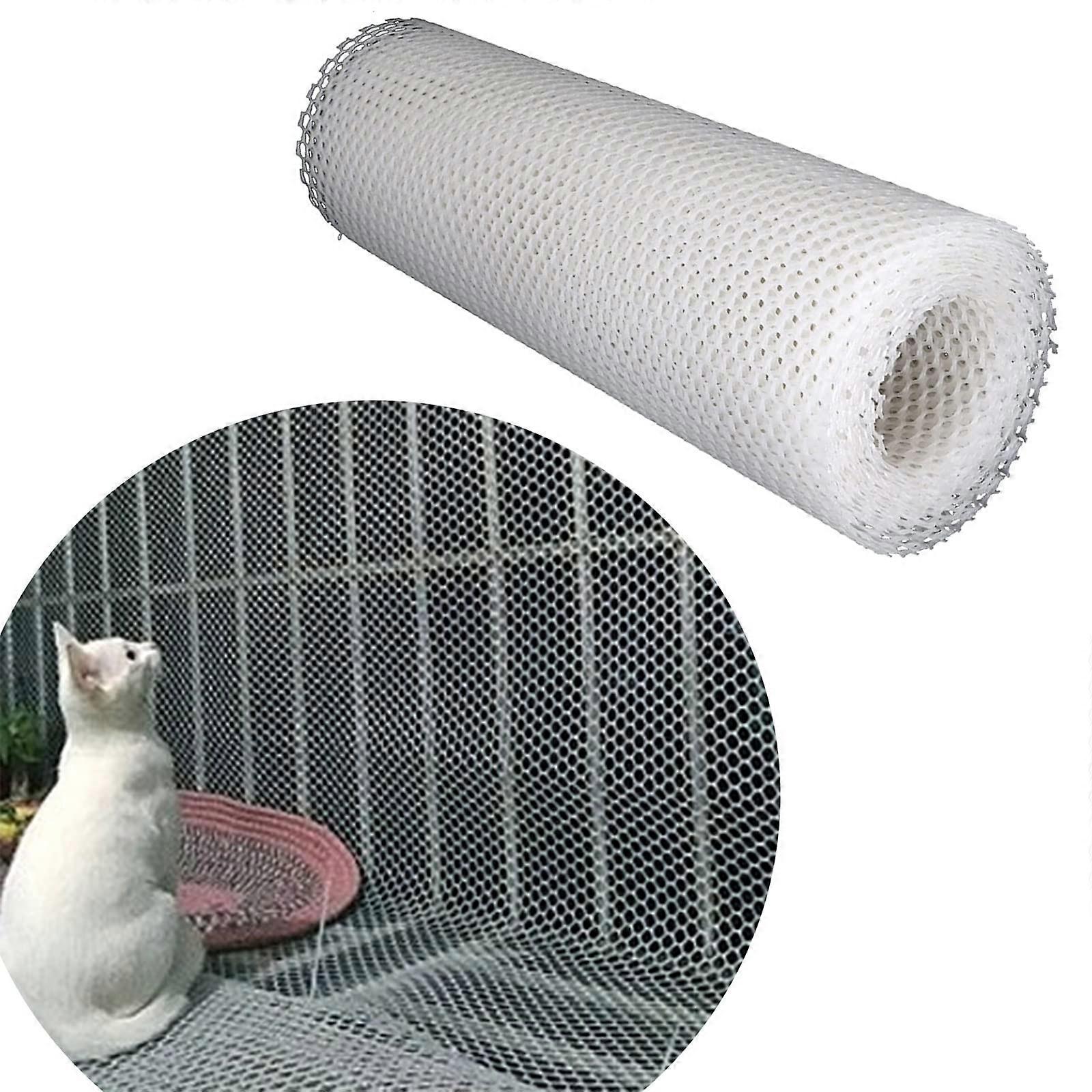 Protective Net for Cats, Plastic Safety Fence, Balcony Safe Net, Cat Netting Anti Fall, Premium PE