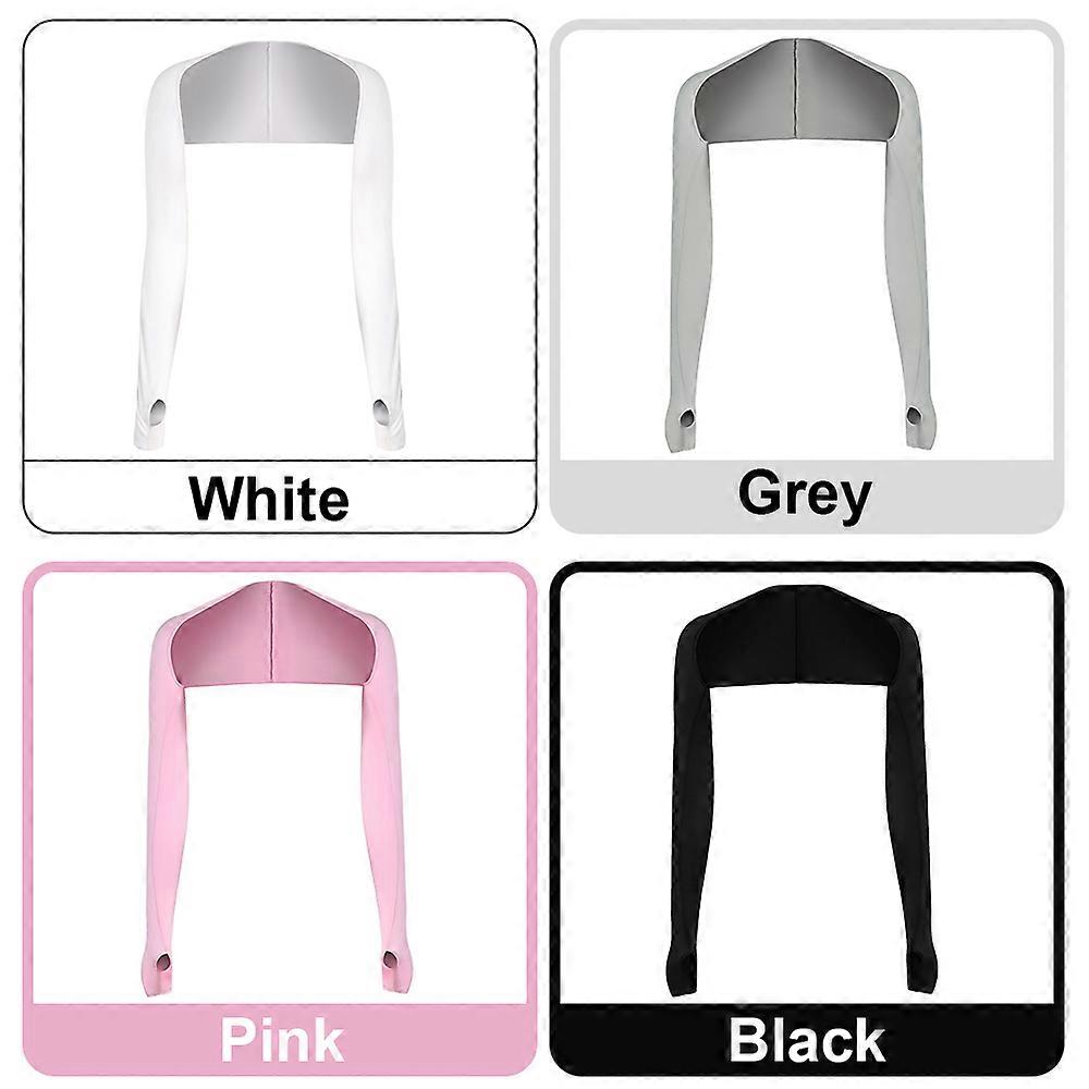Summer Cooling Shawl UV Protection Arm Sleeves with Finger Hole for Women Golfing Cycle Running Climbing