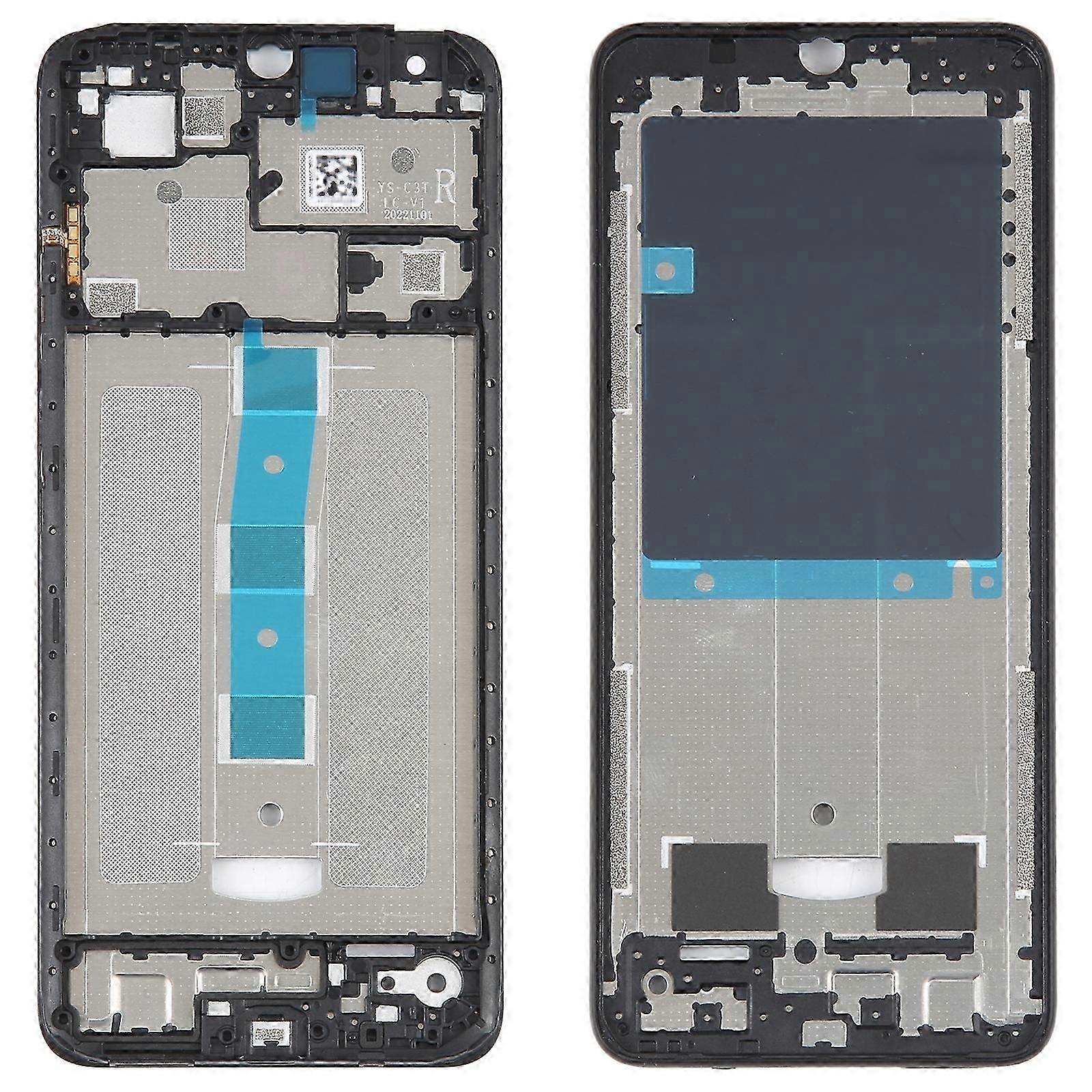 Xiaomi Redmi 12C Front Housing LCD Frame Bezel Plate Replacement