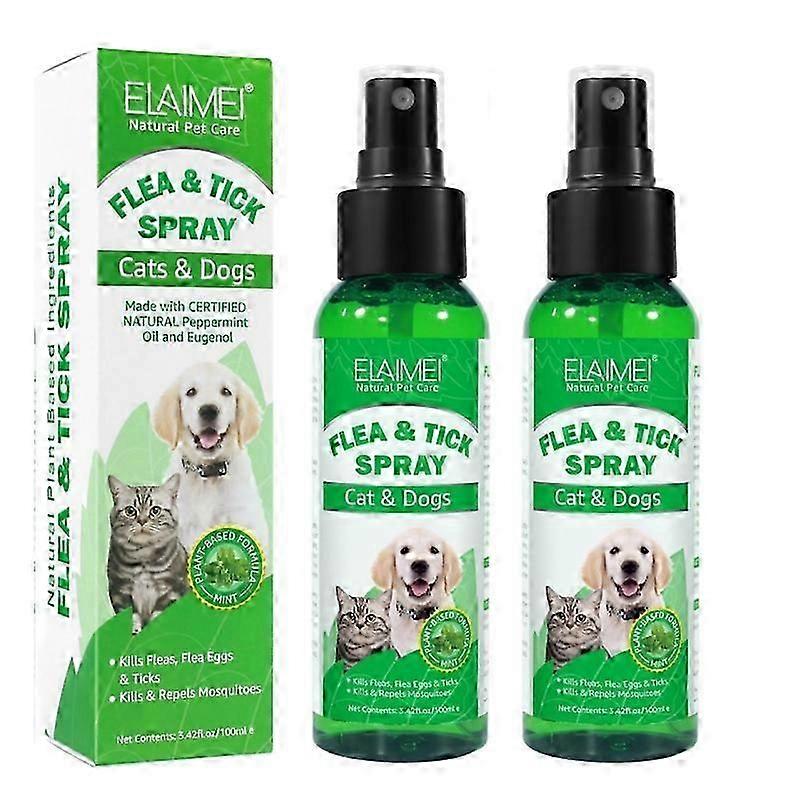 2db bolha, kullancs spray | 100% természetes, allergénmentes, környezetbarát 4 kutya, macska