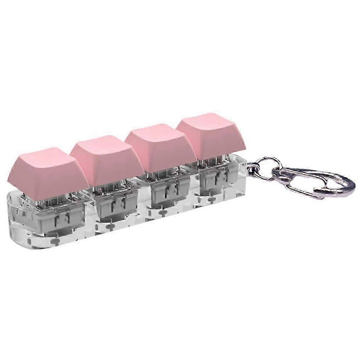Decompression Toys Keyboard Clicker Toy Keyboard Cube-Toy Mechanical Key Toy Button Stress Relief f
