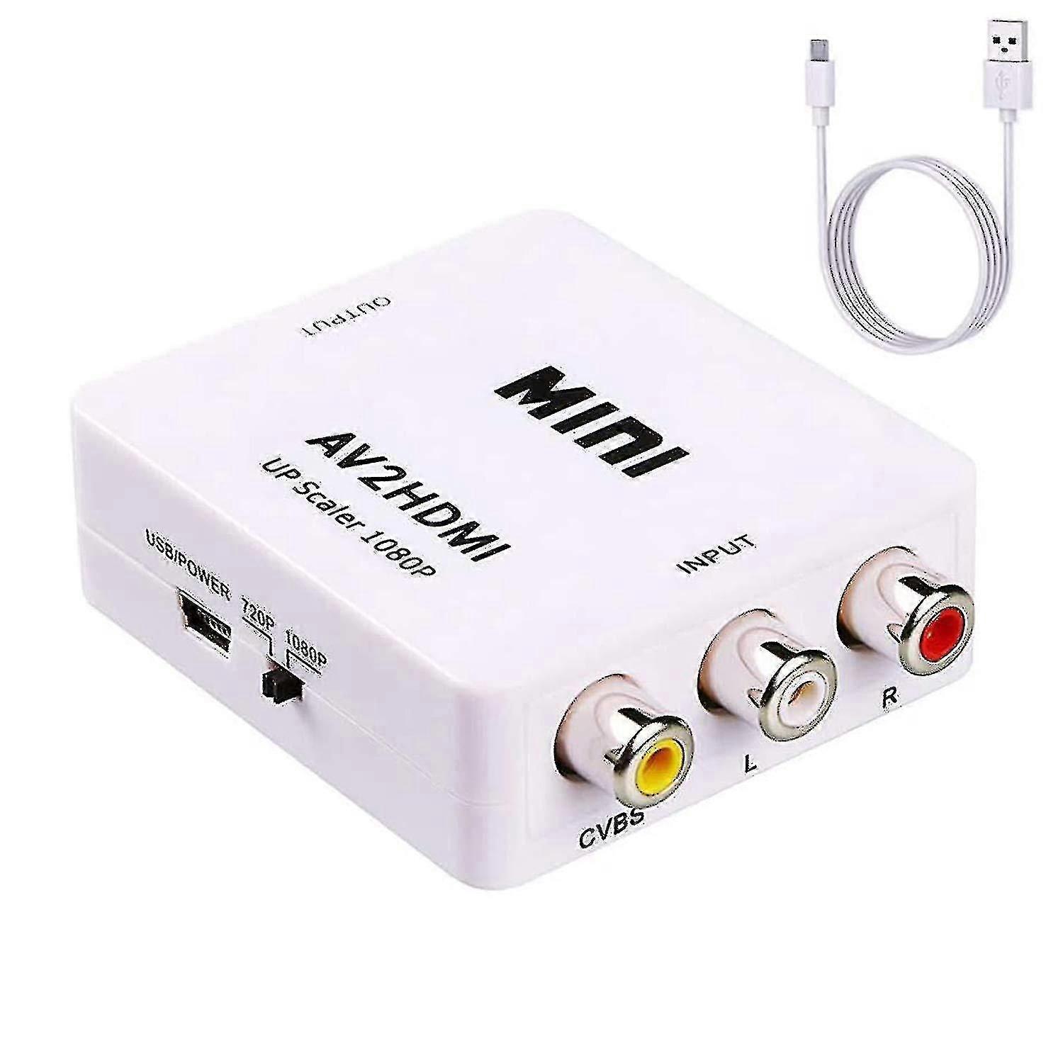 Compo Cvbs Av To Hdmi Converter Adapter