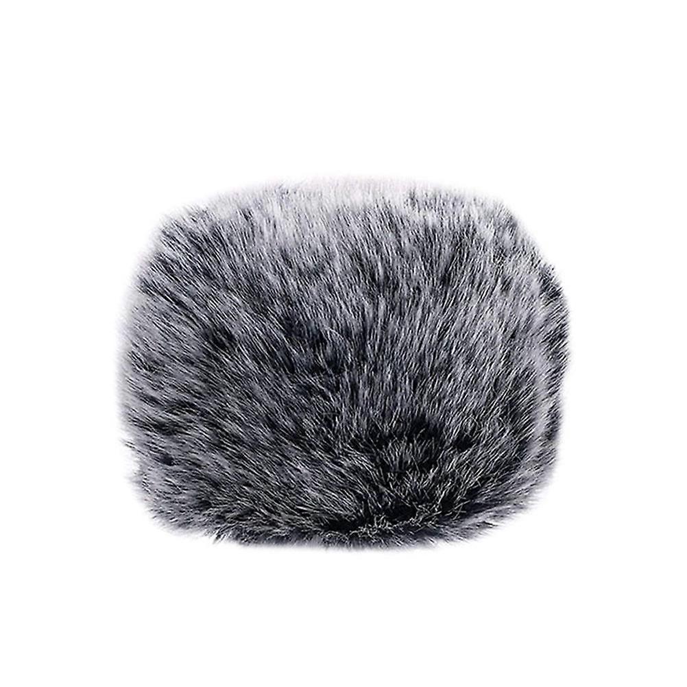 Furry Windproof Microphone Cover for Noise Reduction – Protects Against Moisture and Wind for Recording Studios, Stages, and Meetings