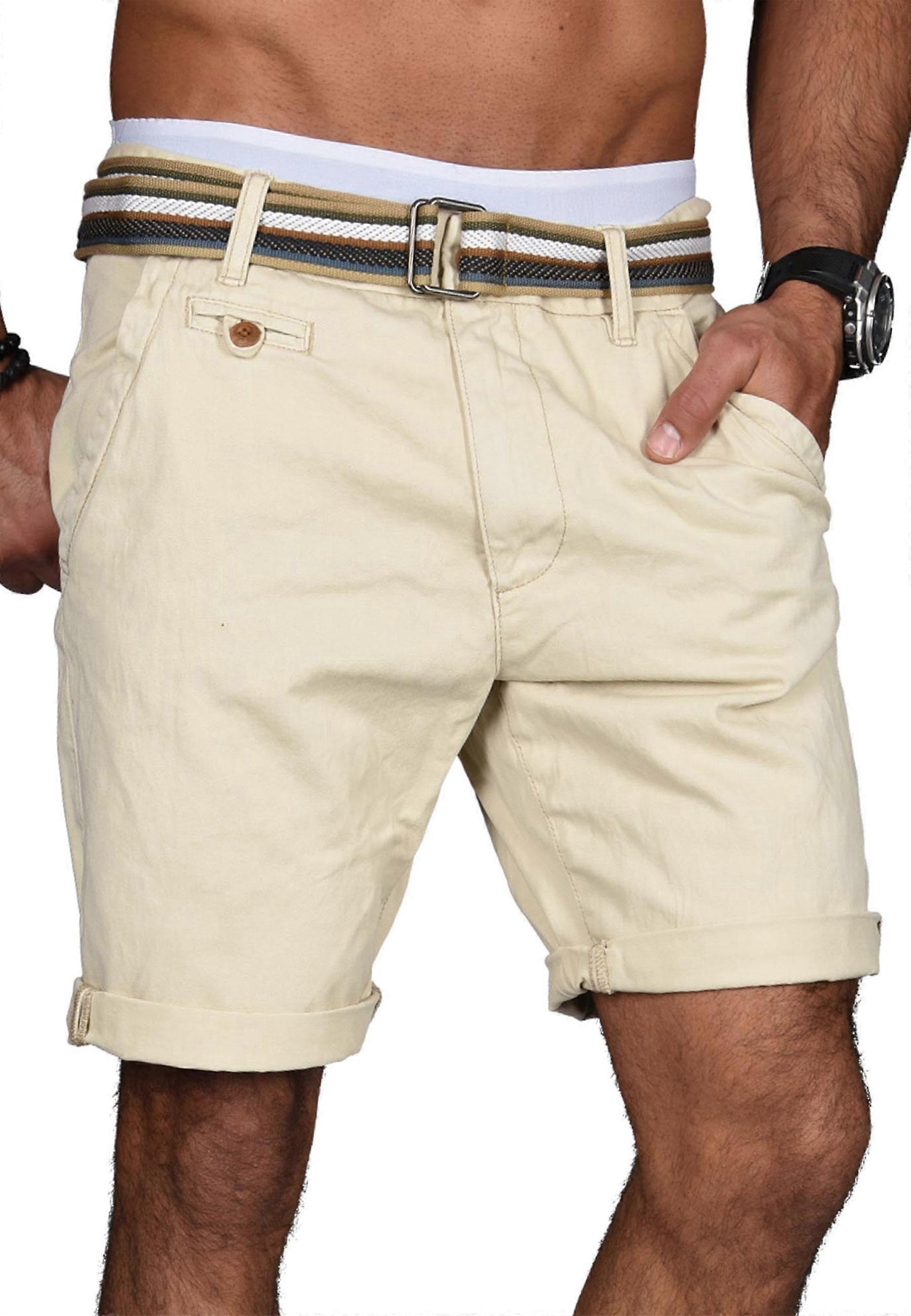 Indicode InRoyce Herren Sommer Bermuda Chino Shorts kurze Hose Sommerhose Short NEU B499