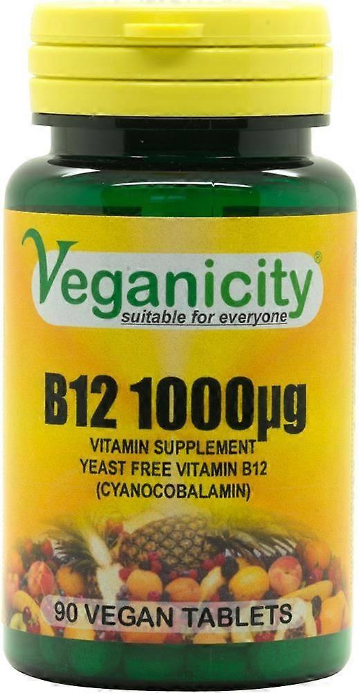 素食 B12 1000ug 90 Vtabs