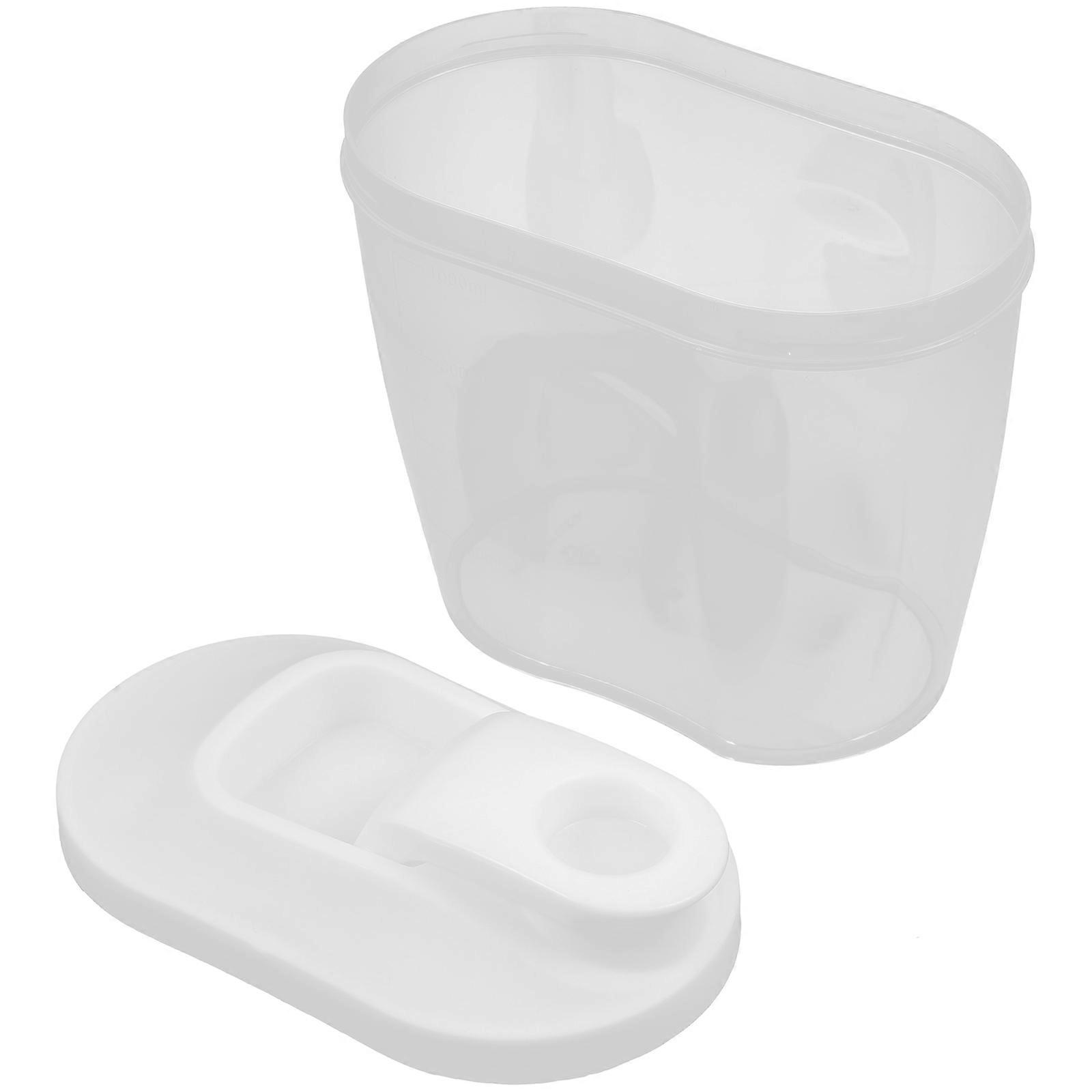Container, Prevents Stale Food with Tight Seal