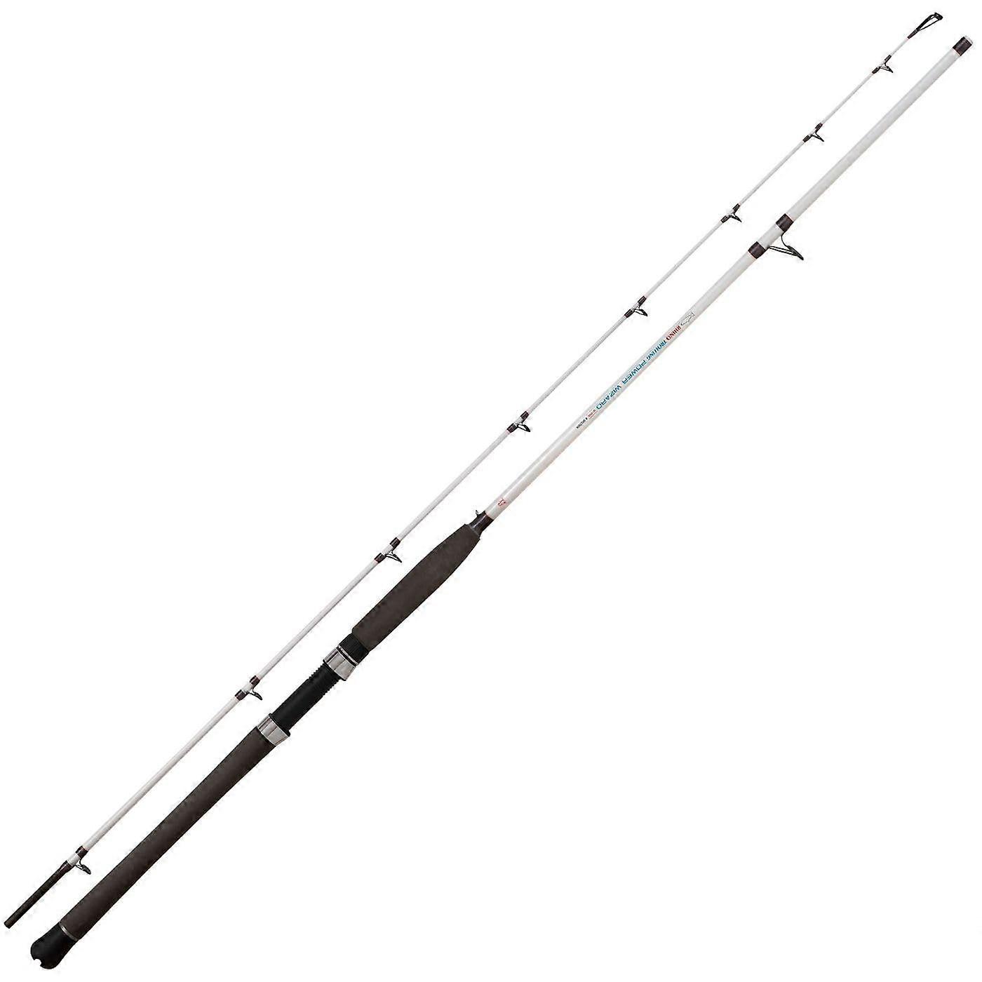 Premium Power Wizard 2 SEC Trolling Fishing Rod 8ft for Strong Sea Predators Boat Use Durable Design