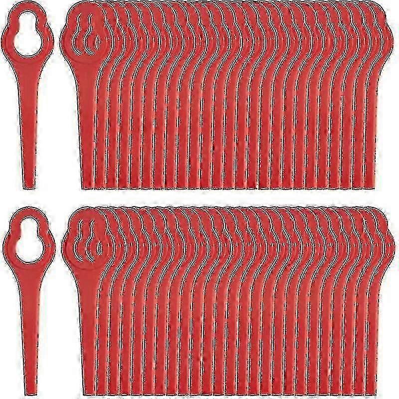 50Pcs Ανταλλακτικές Λεπίδες για Ferrex Aldi Far 20-i Cordless Grass Edger Trimmer