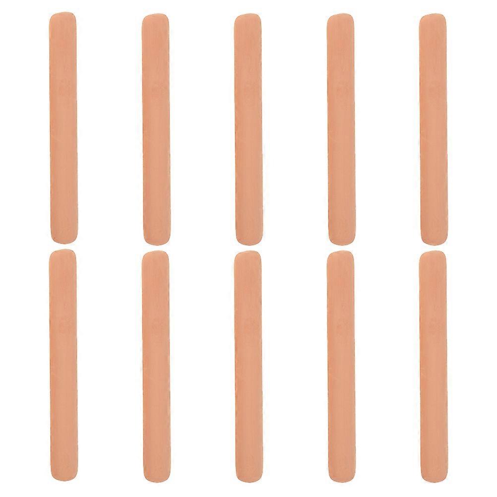 10pcs Terracotta Brown Sugar Softener Reusable Moisture Blocks Keep Sugar Soft Fresh in Food Storage Containers Ideal for Jars