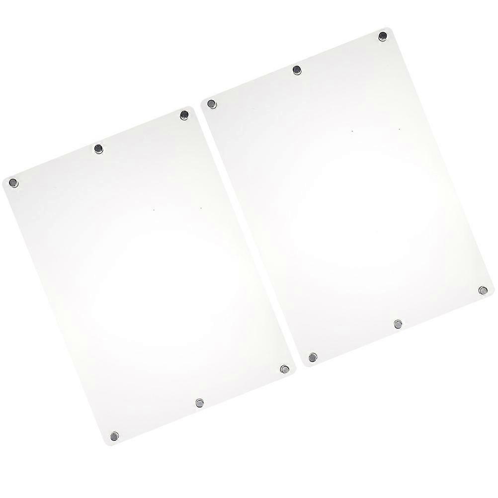 Fridge Menu Board To Do List Planner Board Students Scheduling 42X30CM 2Pcs