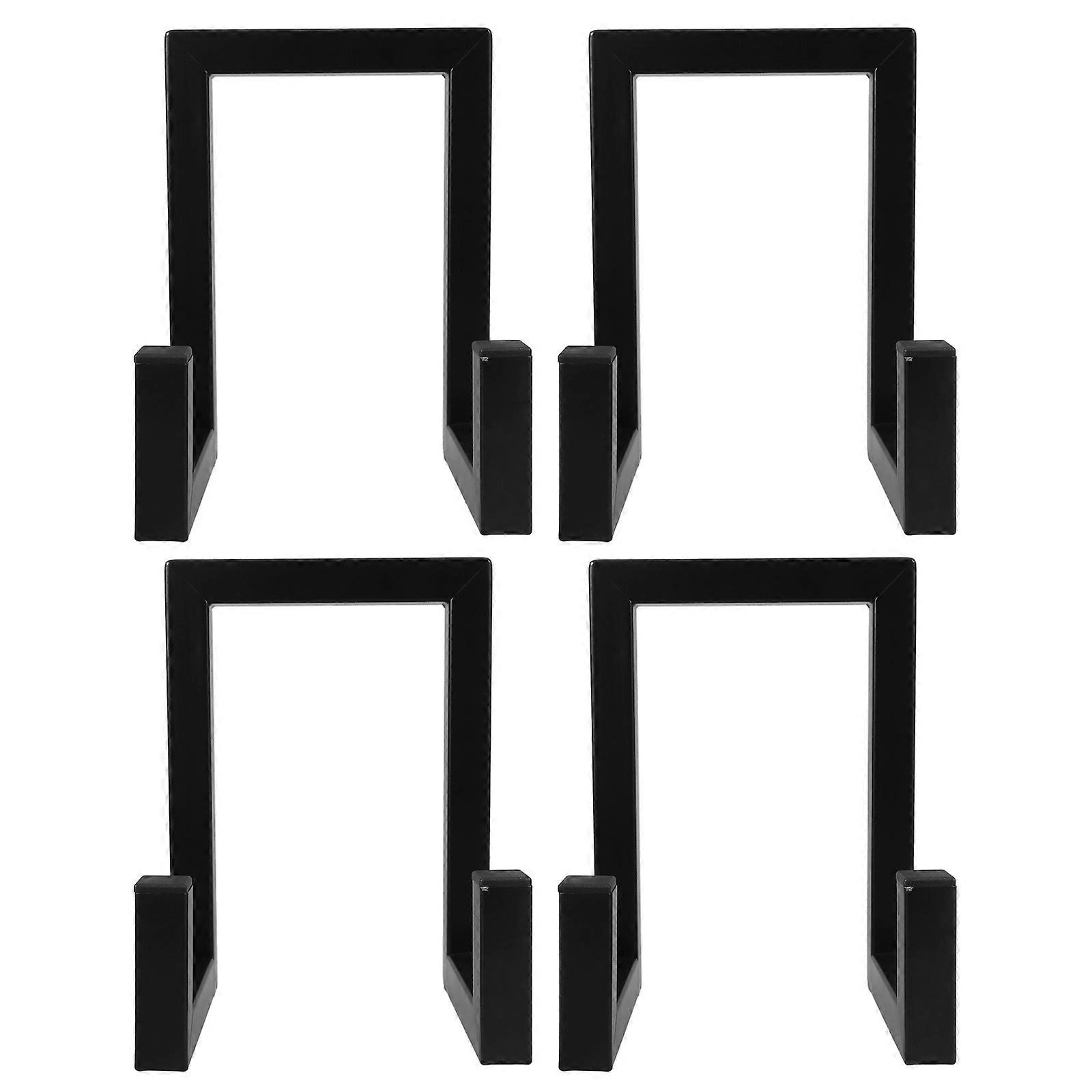 Small Plate Stand Picture Stand Easel For Home Users 8.06X5.89X5.11in Iron Stable Base 4Pcs