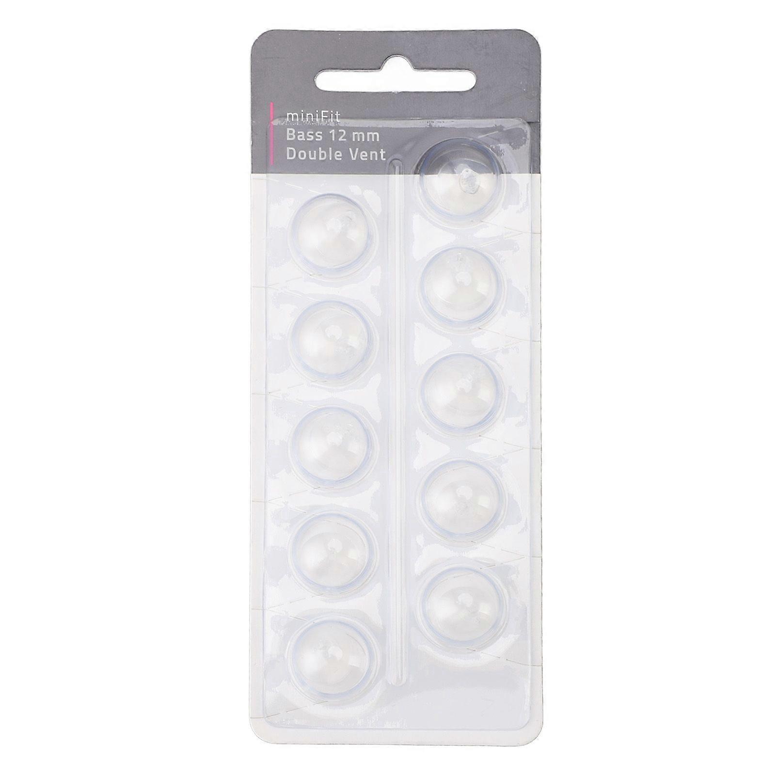 2025 Latest Model 10pcs Double Vent Bass Dome Accessory Single Layer Double Ve...