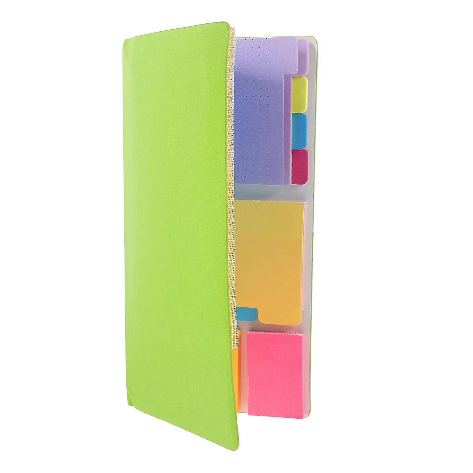 Portable Memo Pads Colored Small Note Pads Adhesive Function Office Workers Study Sessions 1Set