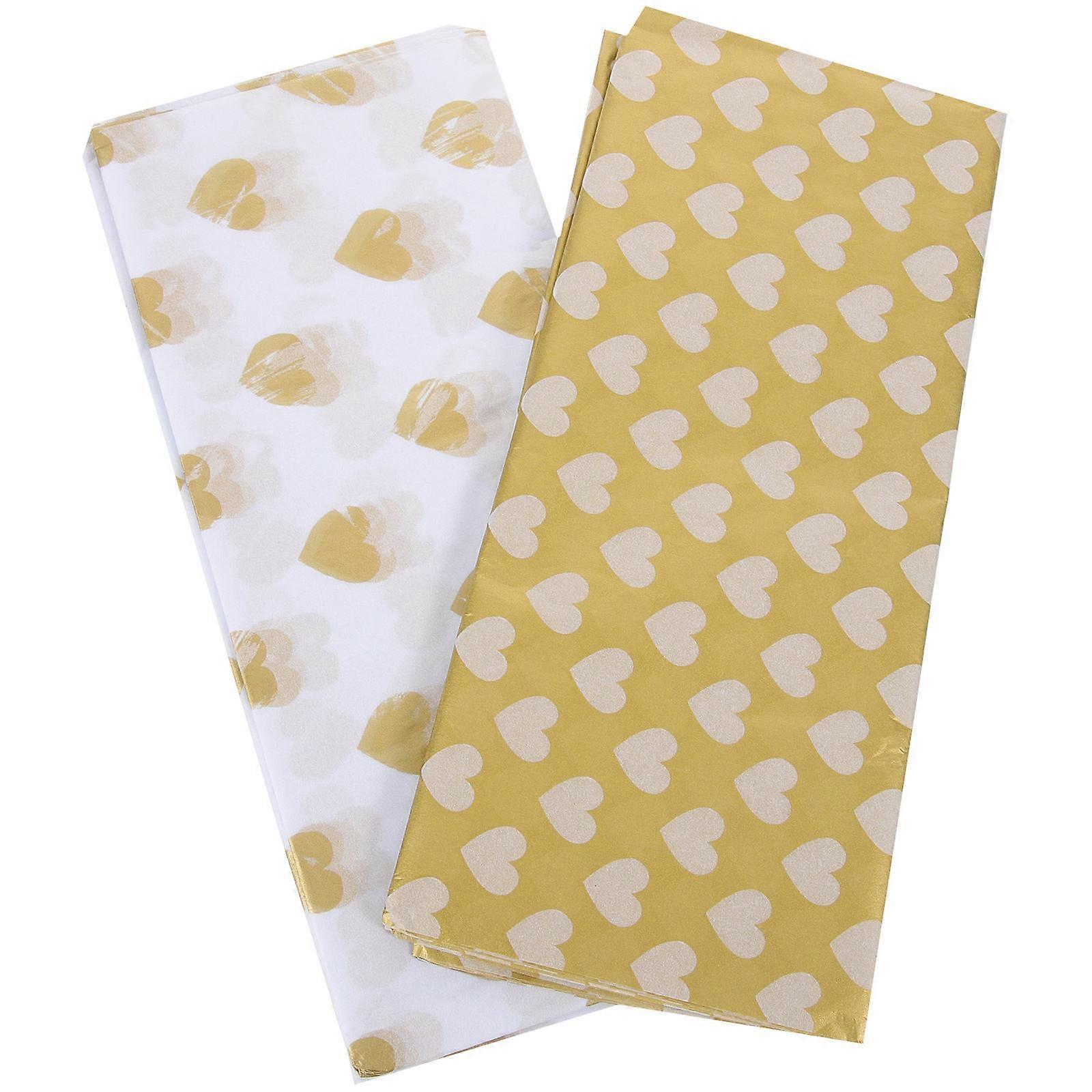 Festive Christmas Wrapping Sheets Unique Patterns for Presents, Party Favors & DIY Decorations Easy Storage Packaging Paper